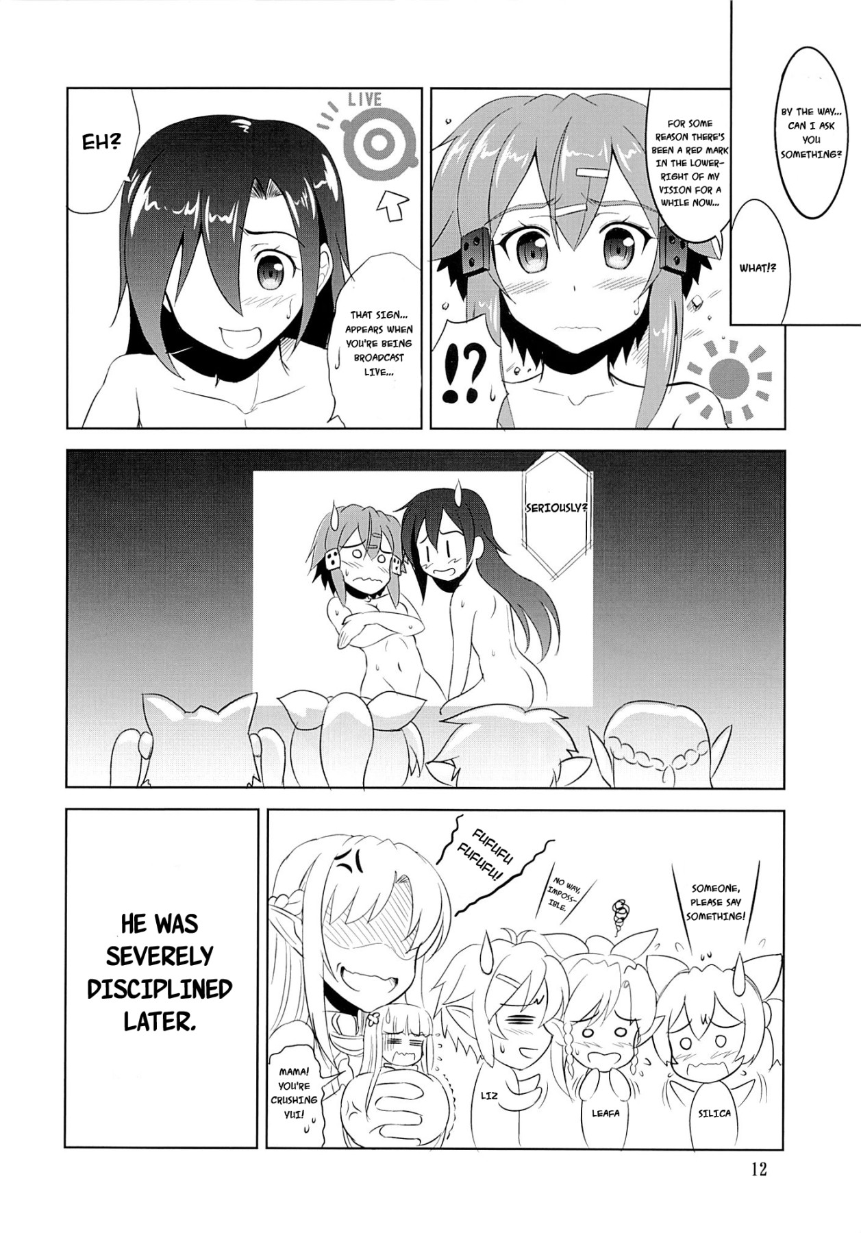 Hentai Manga Comic-Sinon On The Counterattack-Read-11